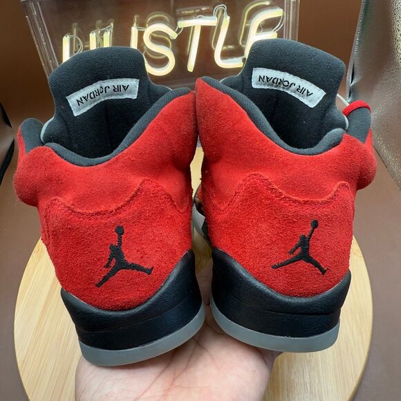 Jordan 5 Retro Mid Raging Bull (GS) Sz 6Y - Picture 6 of 10
